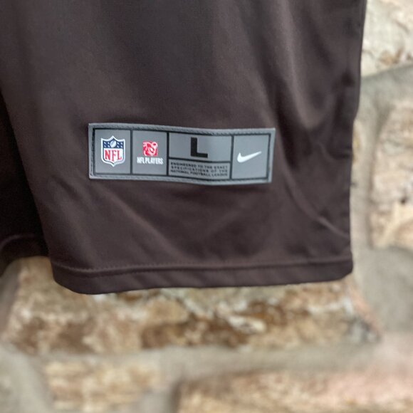 NFL Jersey Cleveland Browns Deshaun Watson #4 Men's Brown Official - Picture 3 of 5